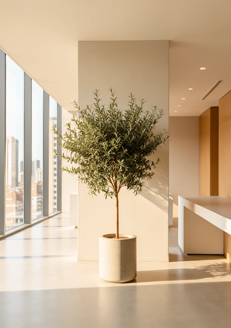 Ambiente profissional e minimalista